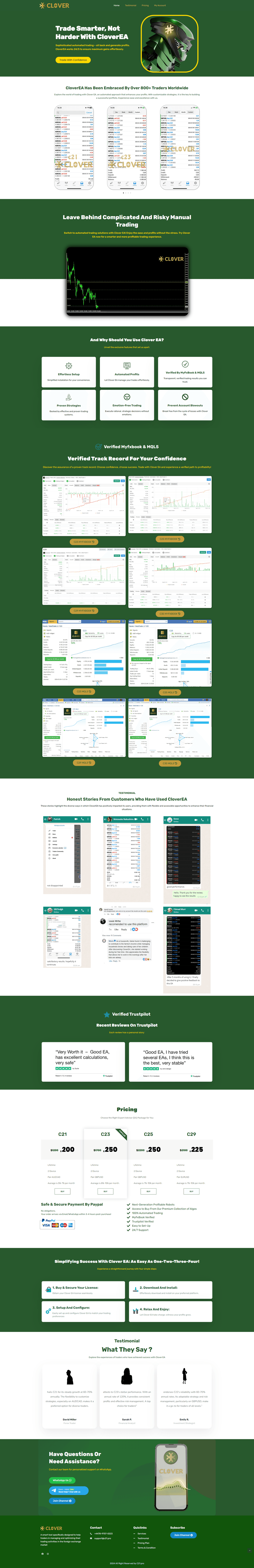 Screenshot of c21.pro