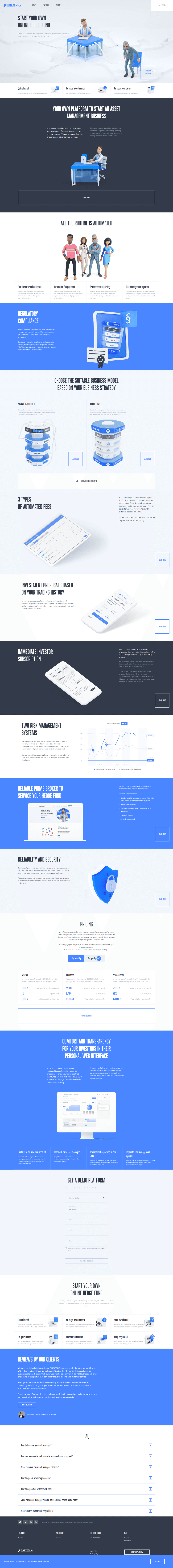 Screenshot of finexfolio.com